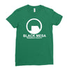 the black mesa research Ladies Fitted T-Shirt