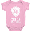 zelda universe red Baby Onesie