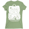 backpacker Ladies Fitted T-Shirt