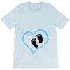 Baby Boy with Heart Any Name Customized T-Shirt