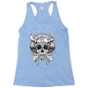 skull viking Racerback Tank