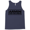 armin van buuren black logo Tank Top