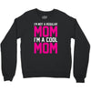 i'm not a regular mom cool Crewneck Sweatshirt