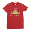 team herbivore! Ladies Fitted T-Shirt