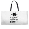 coffee drinkers Weekender Totes