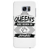 Queens Are Born In January Samsung Galaxy S7 Edge