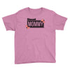 blessed mommy  flower Youth Tee