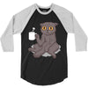 catffeinated 3/4 Sleeve Shirt