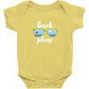 Beach Please Baby Bodysuit