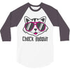 CHECK MEOWT CAT 3/4 Sleeve Shirt