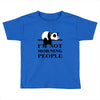 im Not Morning People Toddler T-shirt