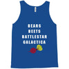 bears beets battlestar galactica Tank Top