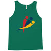 red blu yellow Tank Top