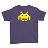 uomo 4 space invaders anni80 vintage videogames Youth Tee