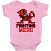 fighting merc Baby Onesie