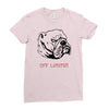 dog lover Ladies Fitted T-Shirt