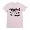 Blessed Mama Ladies Fitted T-Shirt