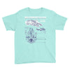 millennium falcon blueprint Youth Tee