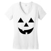 black pumpkin Women's V-Neck T-Shirt