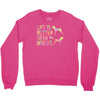 life is better with boxers Crewneck Sweatshirt