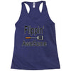 flippin awesome cooking greeting Racerback Tank