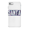 santa colorful glitter iPhone 7 Case