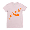 heart mind anime lucky Ladies Fitted T-Shirt
