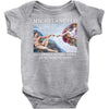 Michelangelo Creation of Adam Baby Bodysuit