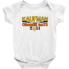kaufman orange bats 2011 Baby Onesie