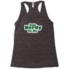 talk nerdy to me Racerback Tank
