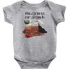 the pilgrimage Baby Onesie