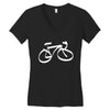 bikecycle Women's V-Neck T-Shirt