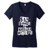 sex drugs and science Women's V-Neck T-Shirt