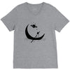 On The Moon V-Neck Tee