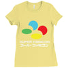 snes super famicom colours Ladies Fitted T-Shirt