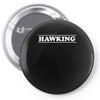 Steven Hawking Pin-back button