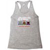 basements and kittens Racerback Tank
