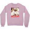 sloth astronaut swag Crewneck Sweatshirt