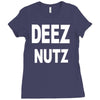 deez nutz Ladies Fitted T-Shirt