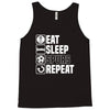 eat sleep spurs Tank Top