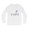 my heart beats for parrots Long Sleeve Shirts