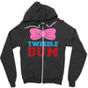 tweedle dee matching Zipper Hoodie