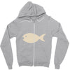 fish Zipper Hoodie