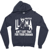 nurse lama Zipper Hoodie