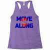 move along got nothing for you Racerback Tank