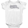 Cat Says Not Today Baby Bodysuit