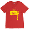 hello world V-Neck Tee