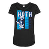 hoth coldest in the galaxy Maternity Scoop Neck T-shirt