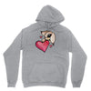 bunny rabbit love Unisex Hoodie