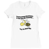 professional beekeeper mens Ladies Fitted T-Shirt